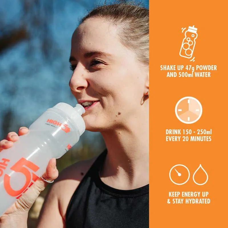 High5 Energy-drink-pulver 2 Tropische 2kg, White / red, One Size