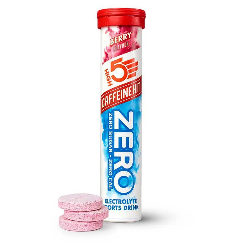 High5 Zero Caff Hit Tablettenbox Beere 8 Einheiten, White / blue, One Size High5 Zero Caff Hit Tablettenbox Beere 8 Einheiten, White / blue, One Size