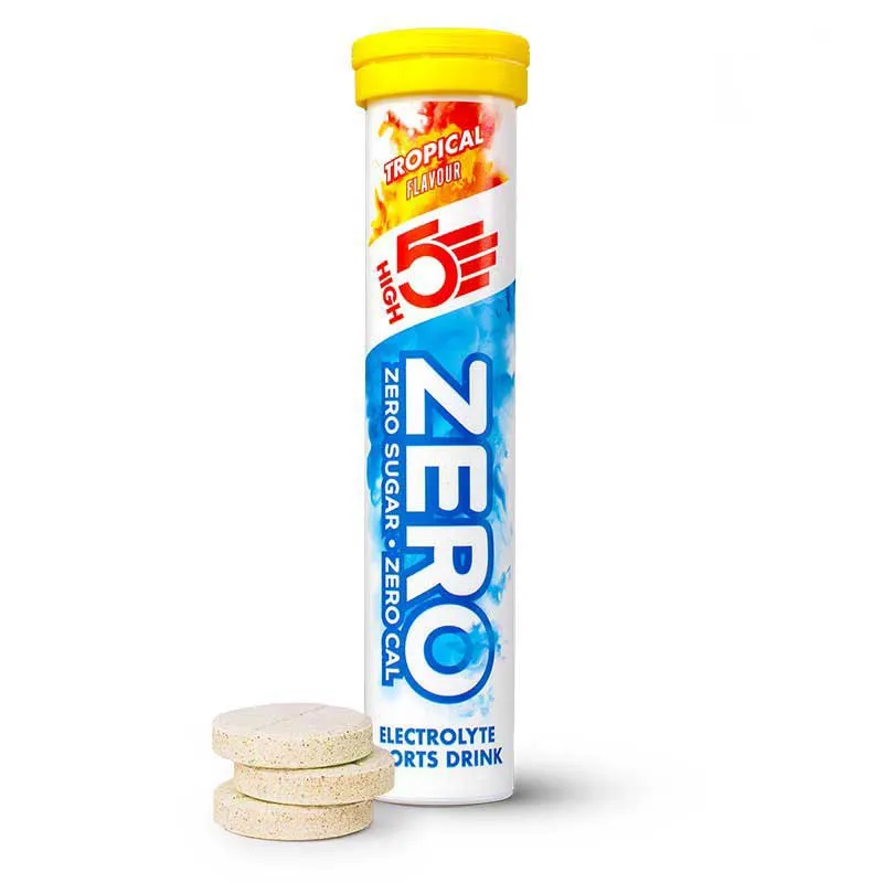 High5 Zero Tablettenbox Tropische 8 Einheiten, White / blue, One Size High5 Zero Tablettenbox Tropische 8 Einheiten, White / blue, One Size