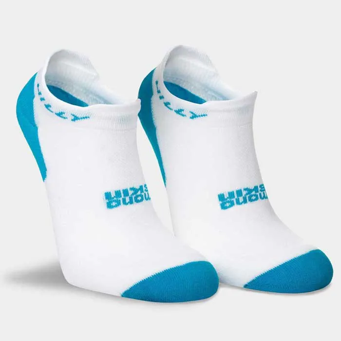 Hilly Socks Active Socklet Min Kurze Socken male, White / black / peacock Hilly Socks Active Socklet Min Kurze Socken male, White / black / peacock