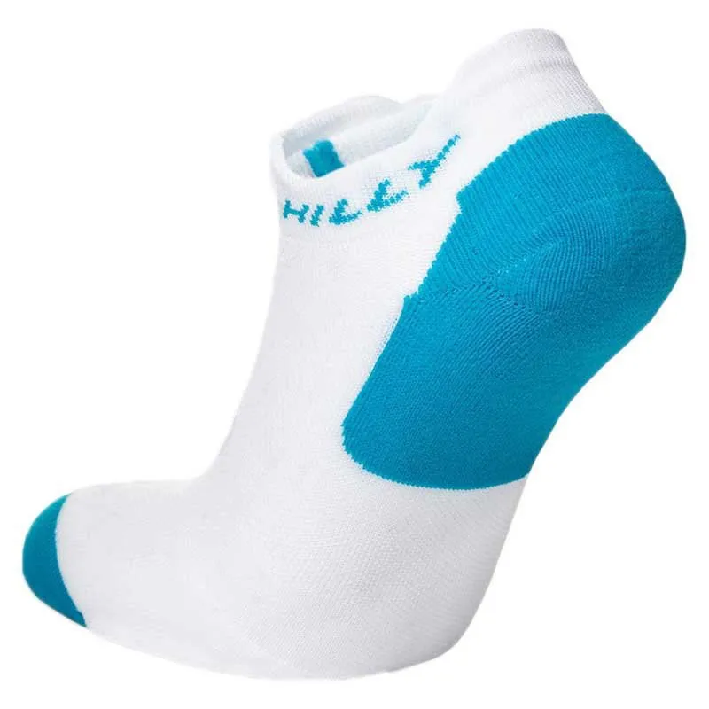 Hilly Socks Active Socklet Min Kurze Socken male, White / black / peacock Hilly Socks Active Socklet Min Kurze Socken male, White / black / peacock