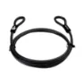 Hiplok Anti-Diebstahl-Kabel 2m Unisex, schwarz, TU