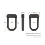 Hiplok D1000 Bügelschloss, Black, 155 x 92 x 20mm