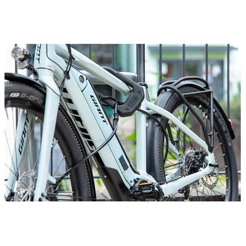 Hiplok Dx+ Bügelschloss, Black, 14 x 85 x 150mm Hiplok Dx+ Bügelschloss, Black, 14 x 85 x 150mm