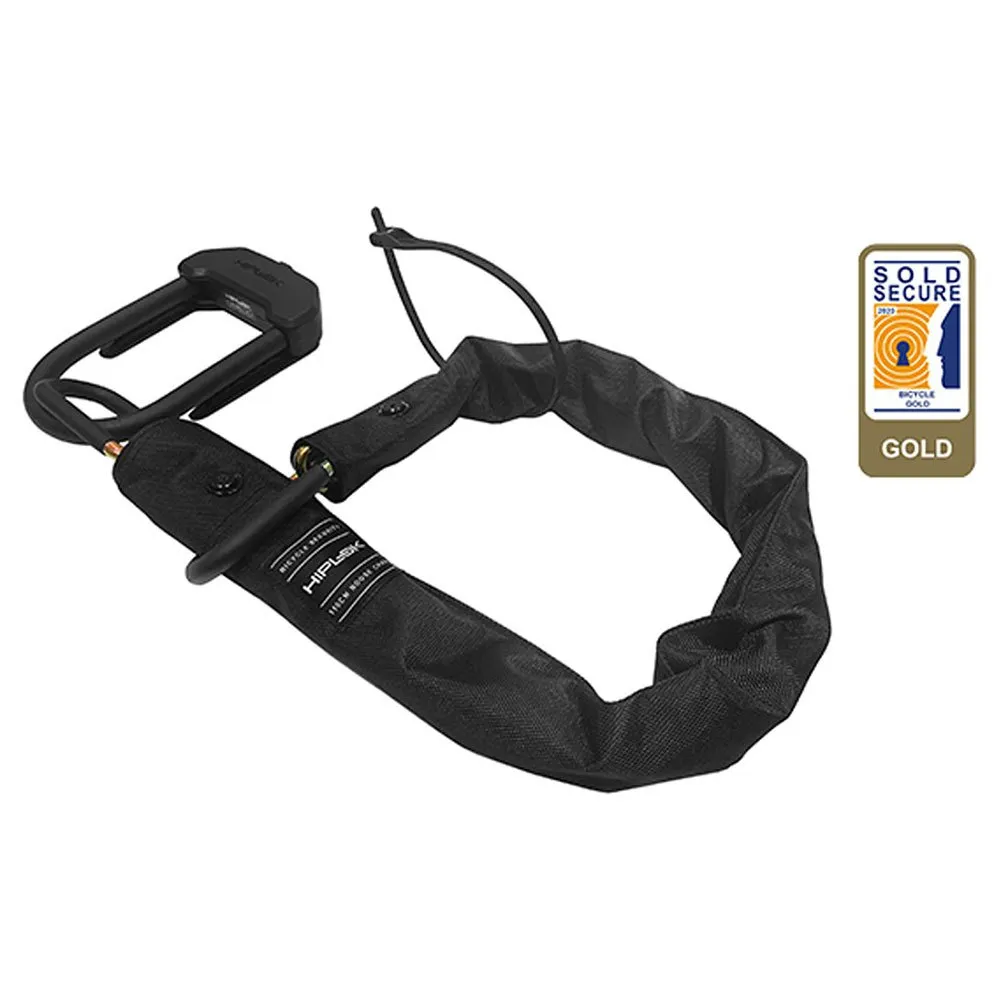 Hiplok E-dx Kettenschloss, Black, 14mm Hiplok E-dx Kettenschloss, Black, 14mm