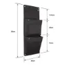 Hiplok Organisator, Black, One Size