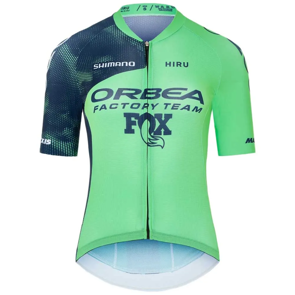 Hiru Core Orbea Factory Team Kurzarm-radtrikot Hiru Core Orbea Factory Team Kurzarm-radtrikot