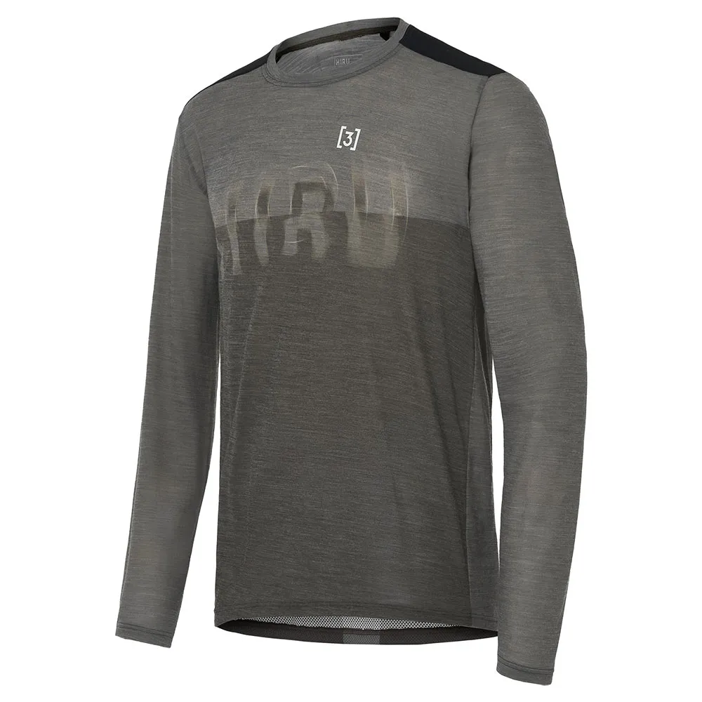 Hiru Lab Merino Langarm-t-shirt
