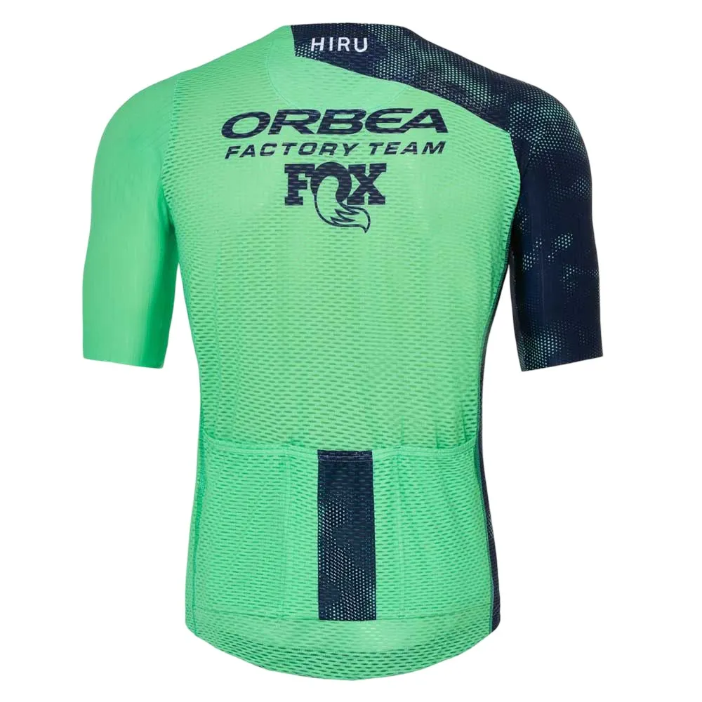 Hiru Lab Orbea Factory Team Kurzarm-radtrikot