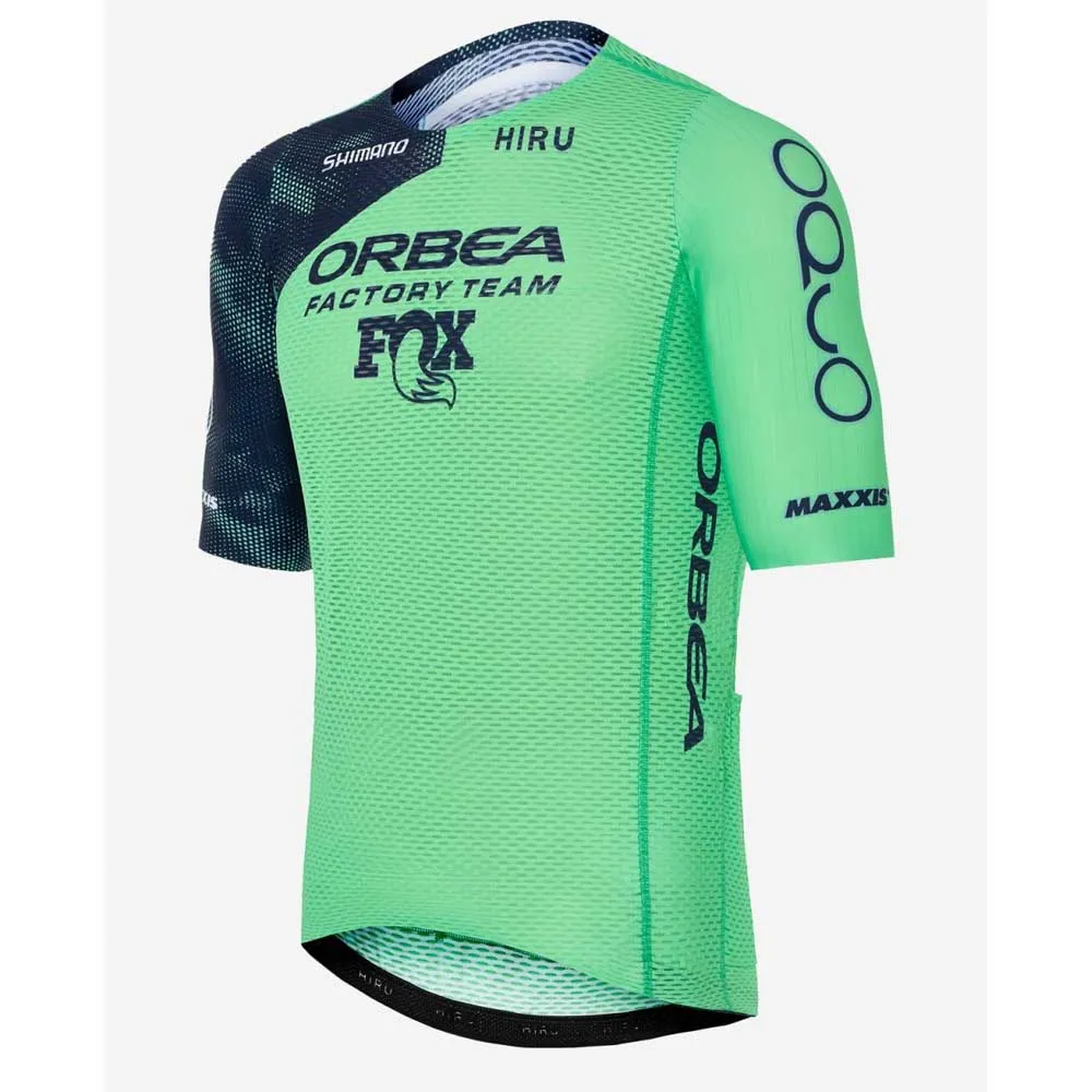 Hiru Lab Orbea Factory Team Kurzarm-radtrikot