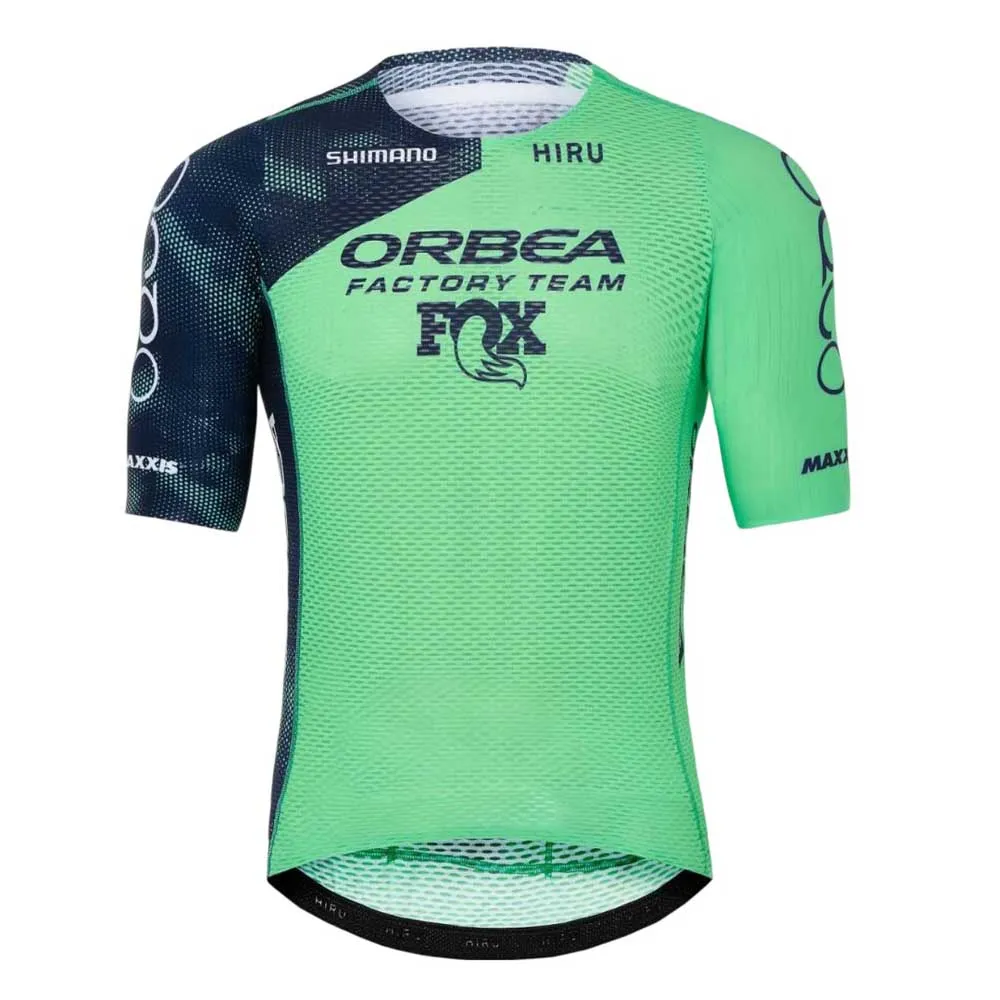 Hiru Lab Orbea Factory Team Kurzarm-radtrikot