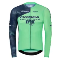 Hiru Lab Race Orbea Factory Team Langarm-trikot Hiru Lab Race Orbea Factory Team Langarm-trikot