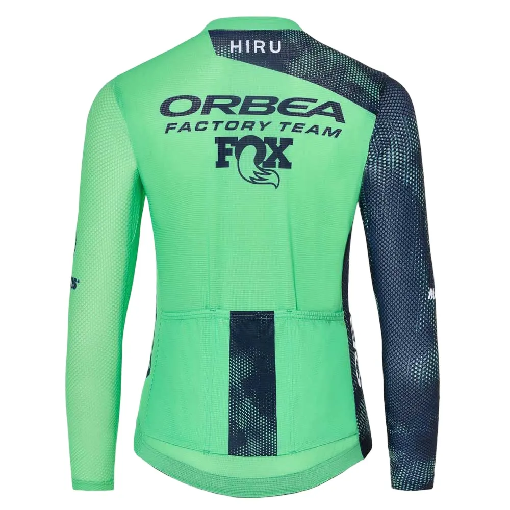 Hiru Lab Race Orbea Factory Team Langarm-trikot