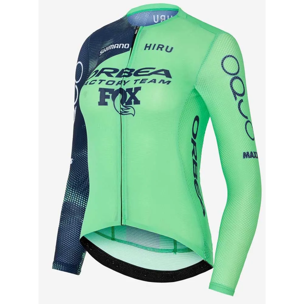 Hiru Lab Race Orbea Factory Team Langarm-trikot