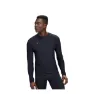 Hoka Airolite Langarm-T-Shirt, Schwarz grau