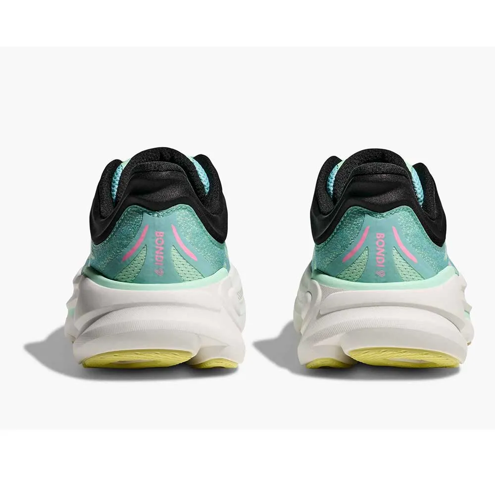 Hoka Bondi 9 Laufschuhe female, Blue spark / mint fluorite