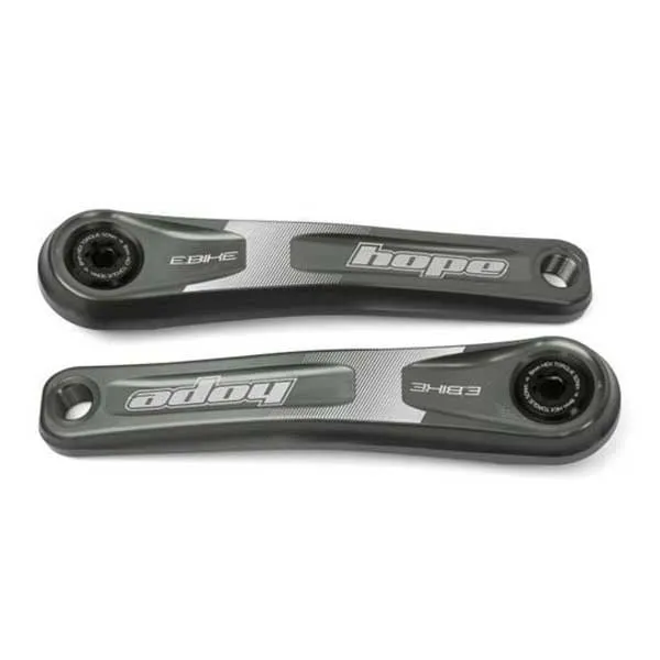 Hope E-bike Standard Offset Kurbel, Smoke, 155mm
