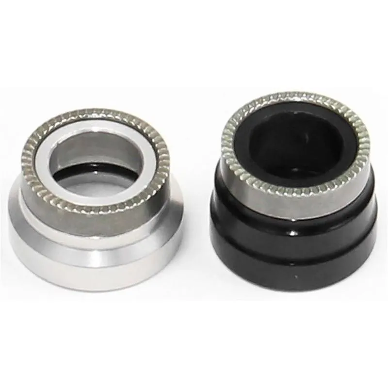 Hope Evo Pro 5 6b Disc Hinterradnaben-endkappen, Black / silver, One Size