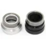 Hope Evo Pro 5 6b Disc Hinterradnaben-endkappen, Black / silver, One Size