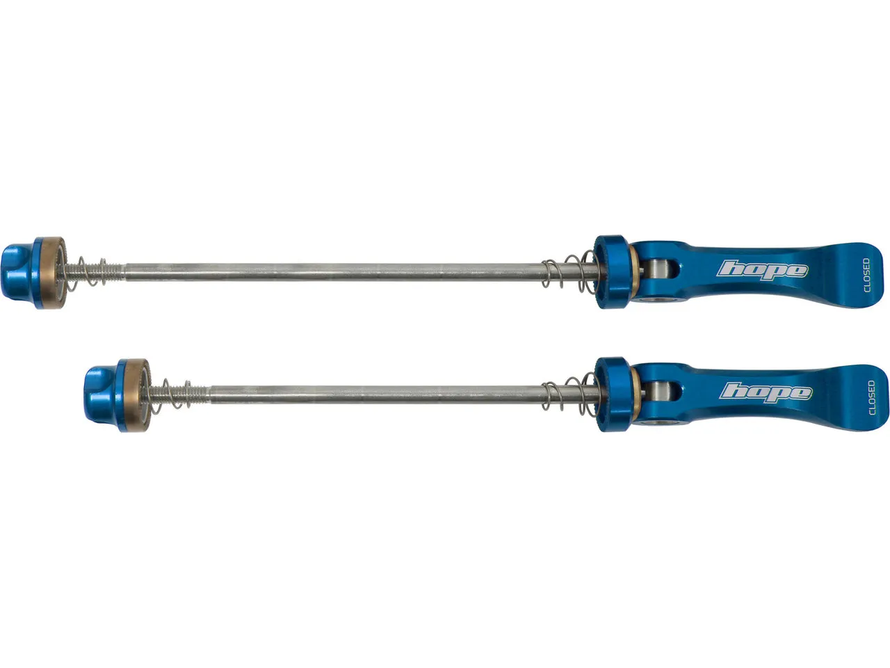 Hope MTB Nabenschnellspanner-Set, Blau Hope MTB Nabenschnellspanner-Set, Blau