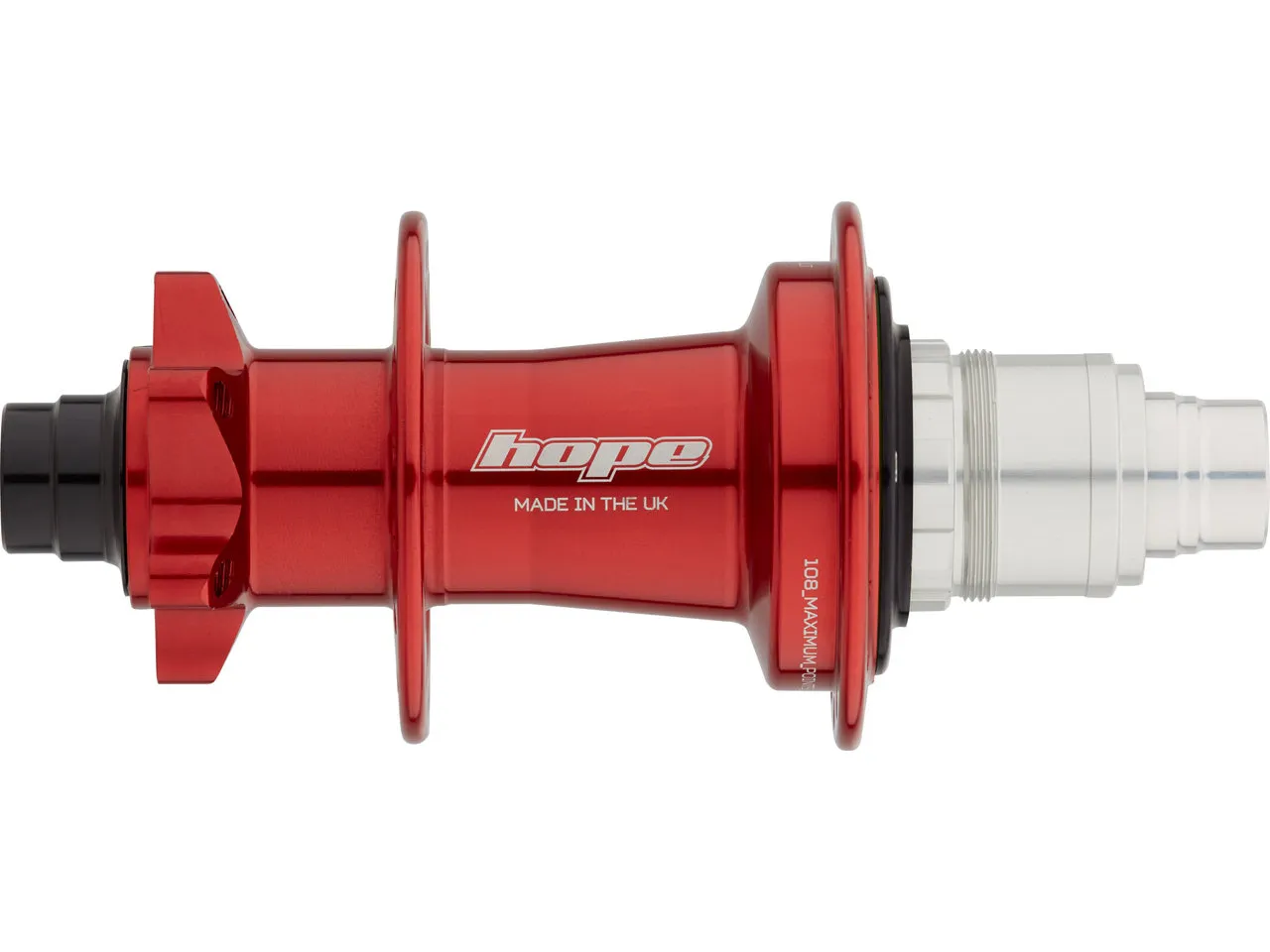 Hope Pro 5 Disc 6-Loch HR-Nabe mit Aluminium-Freilauf