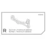 Hope R Is Postmount Scheibenbrems-bremssattel-adapter, Black, 220 / 200mm