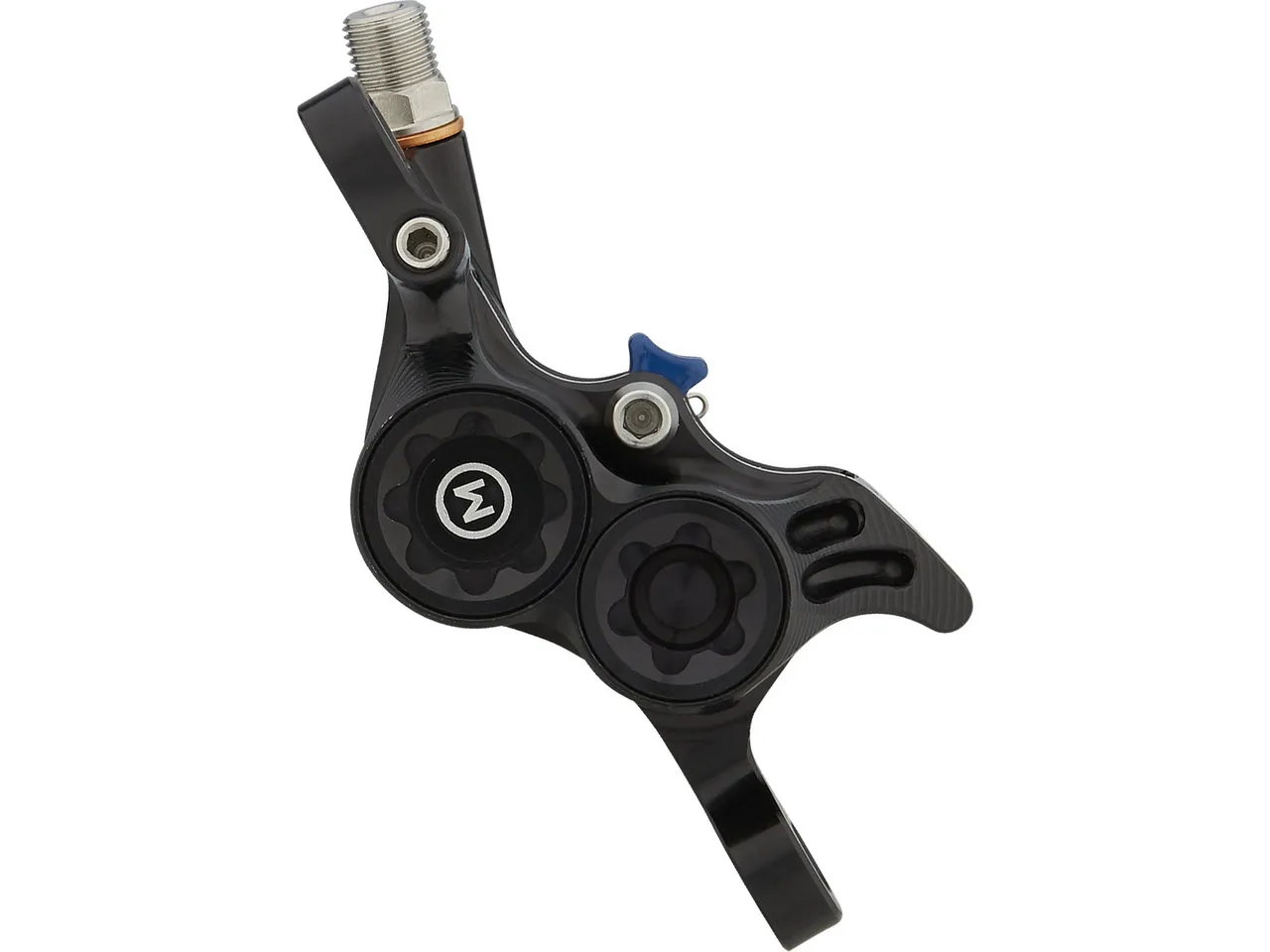 Hope RX4+ PM Bremssattel für Shimano / Campagnolo, Black, VR / HR Hope RX4+ PM Bremssattel für Shimano / Campagnolo, Black, VR / HR