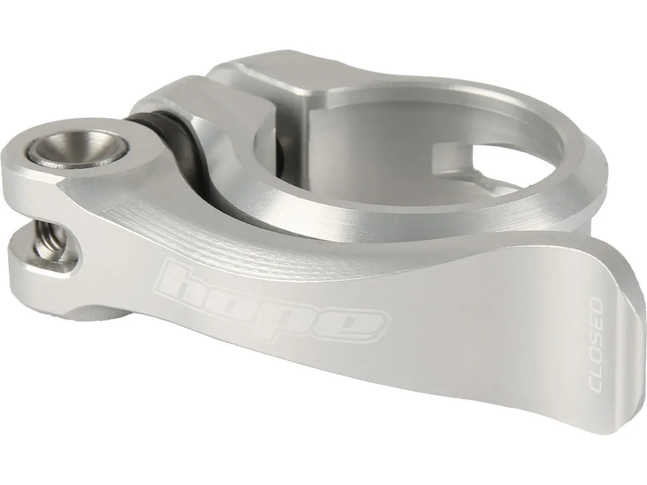 Hope Sattelklemme mit Schnellspanner Modell 2025, Grau