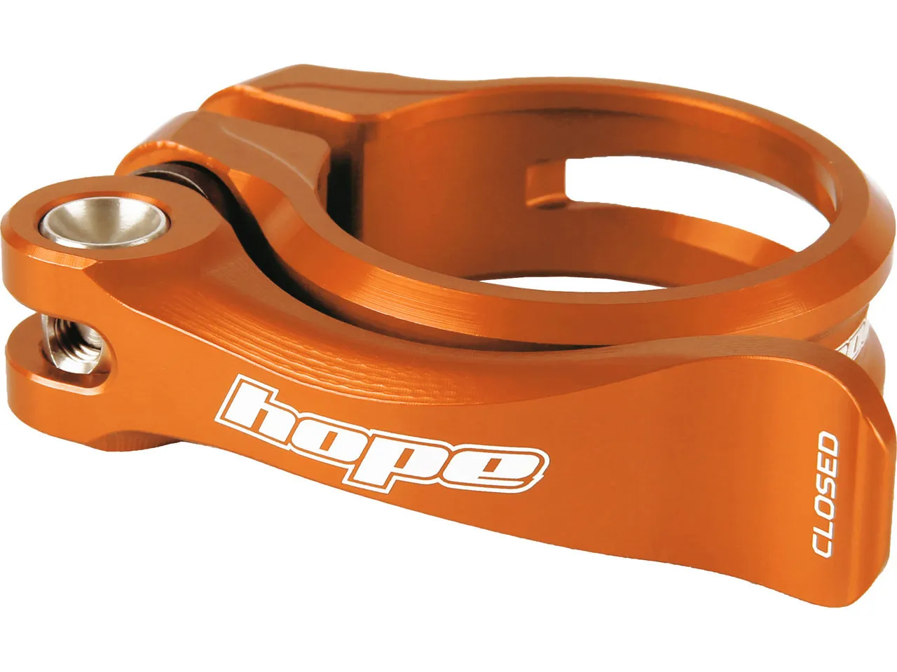 Hope Sattelklemme mit Schnellspanner Modell 2025, Orange Hope Sattelklemme mit Schnellspanner Modell 2025, Orange