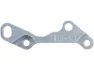Hope Scheibenbremsadapter für 180 mm Scheibe, Grau, HR IS auf IS