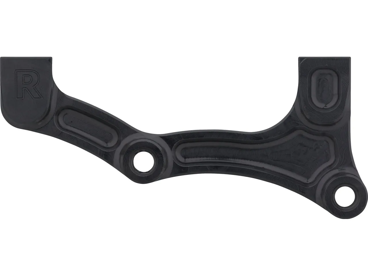 Hope Scheibenbremsadapter für 220 mm Scheibe, Schwarz, VR IS auf PM