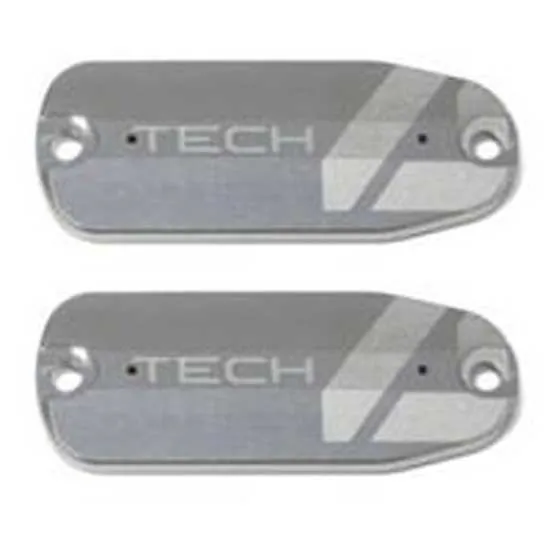Hope Tech 4 Bremshebelbehälterdeckel 2 Einheiten, Silver, One Size Hope Tech 4 Bremshebelbehälterdeckel 2 Einheiten, Silver, One Size