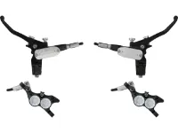 Hope Tech 4 E4 v+h Set Scheibenbremse mit Kunststoffleitung Hope Tech 4 E4 v+h Set Scheibenbremse mit Kunststoffleitung