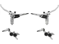 Hope Tech 4 E4 v+h Set Scheibenbremse mit Kunststoffleitung Hope Tech 4 E4 v+h Set Scheibenbremse mit Kunststoffleitung