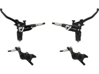 Hope Tech 4 E4 v+h Set Scheibenbremse mit Kunststoffleitung