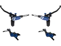 Hope Tech 4 E4 v+h Set Scheibenbremse mit Kunststoffleitung Hope Tech 4 E4 v+h Set Scheibenbremse mit Kunststoffleitung