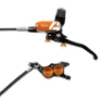 Black / orange