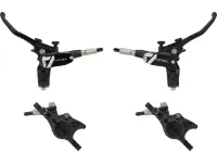 Hope Tech 4 X2 v+h Set Scheibenbremse mit Kunststoffleitung Hope Tech 4 X2 v+h Set Scheibenbremse mit Kunststoffleitung