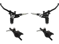 Hope Tech 4 X2 v+h Set Scheibenbremse mit Stahlflexleitung Hope Tech 4 X2 v+h Set Scheibenbremse mit Stahlflexleitung