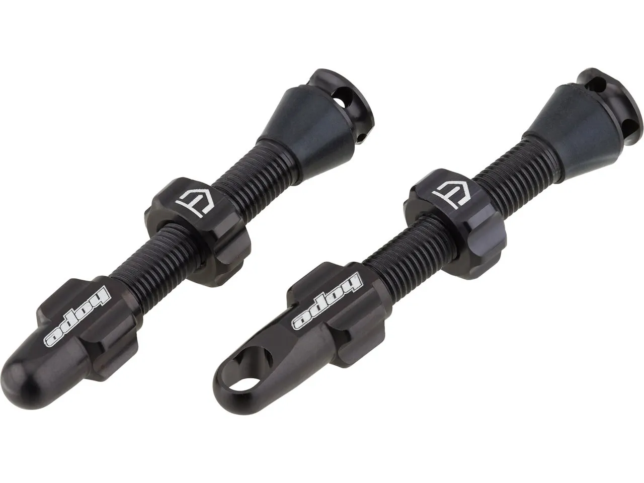 Hope Tubeless Ventil 2er-Set, Schwarz Hope Tubeless Ventil 2er-Set, Schwarz