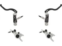 Hope XCR PRO X2 Postmount v+h Set Scheibenbremse Hope XCR PRO X2 Postmount v+h Set Scheibenbremse