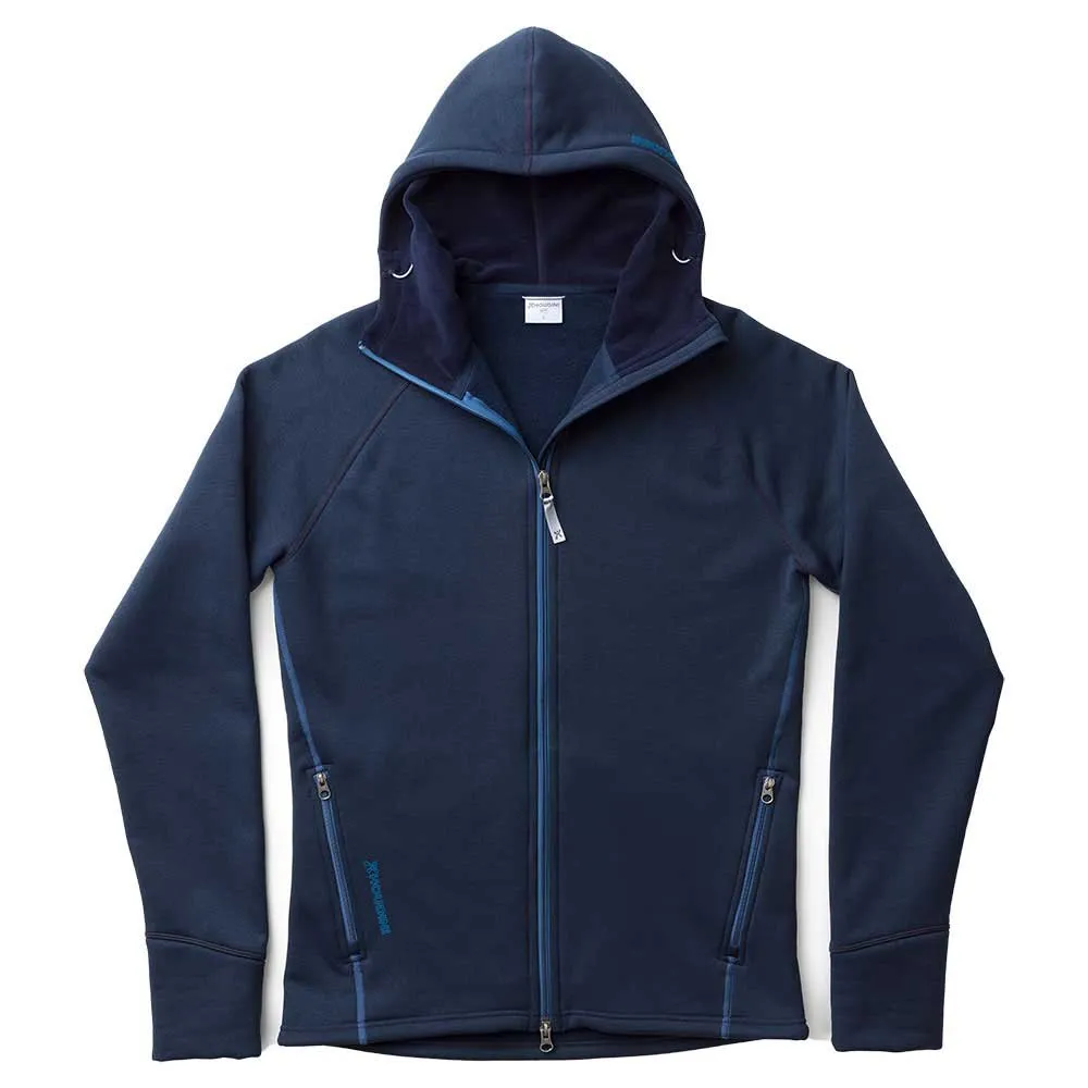 Houdini Power Kapuzenfleece Refurbished, Blue illusion