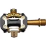 HT M2 Titanium Limited Edition Pedale, Stealth black / gold, One Size