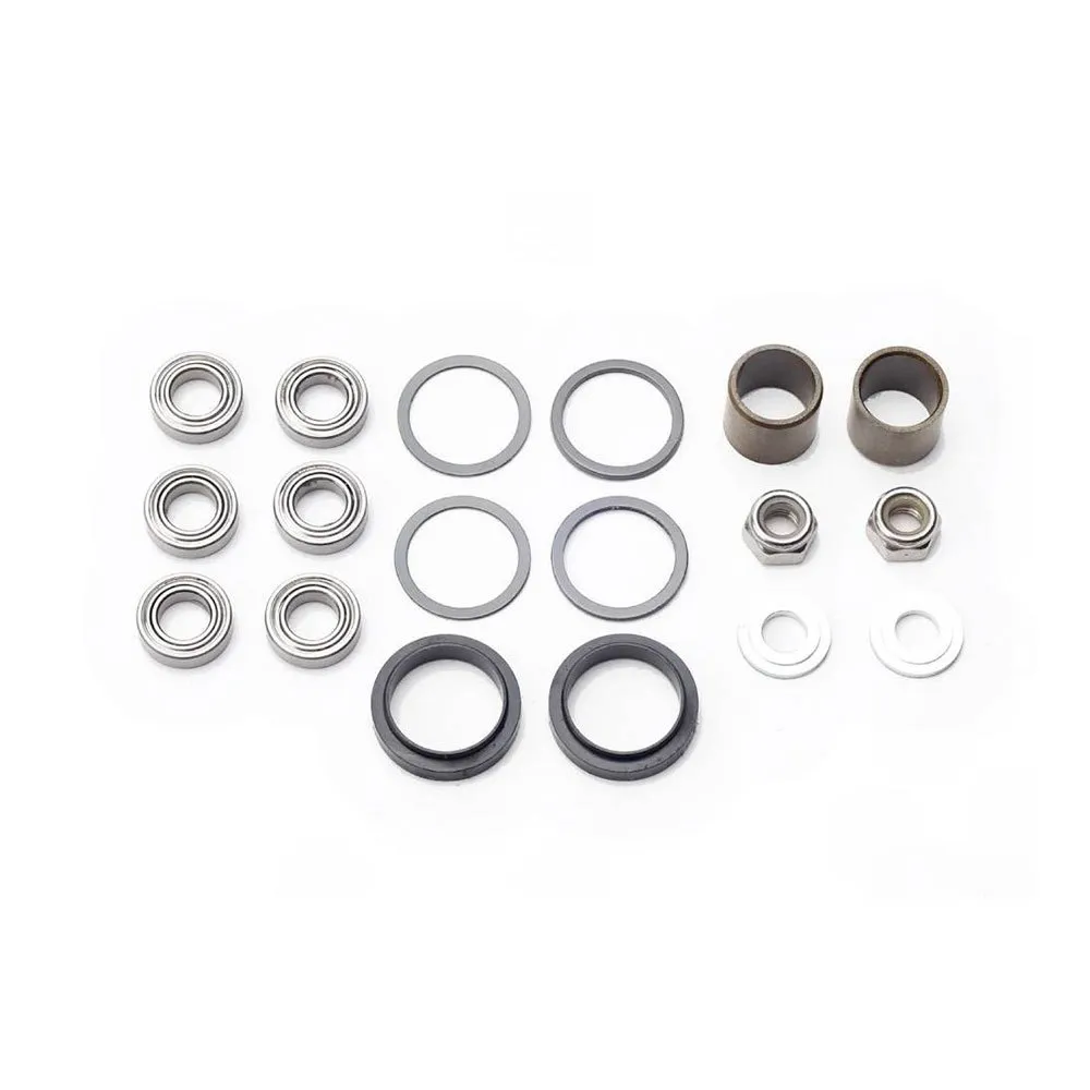 HT N-x1 Pedallager, Silver, One Size HT N-x1 Pedallager, Silver, One Size