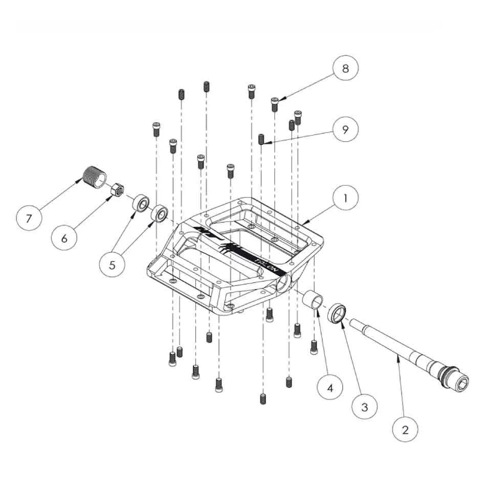 HT Talon-an71 Pedale