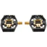 HT X3 Titanium Limited Edition Pedale, Stealth black / gold, One Size
