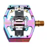HT X3 Titanium Pedale, Oilslick, One Size