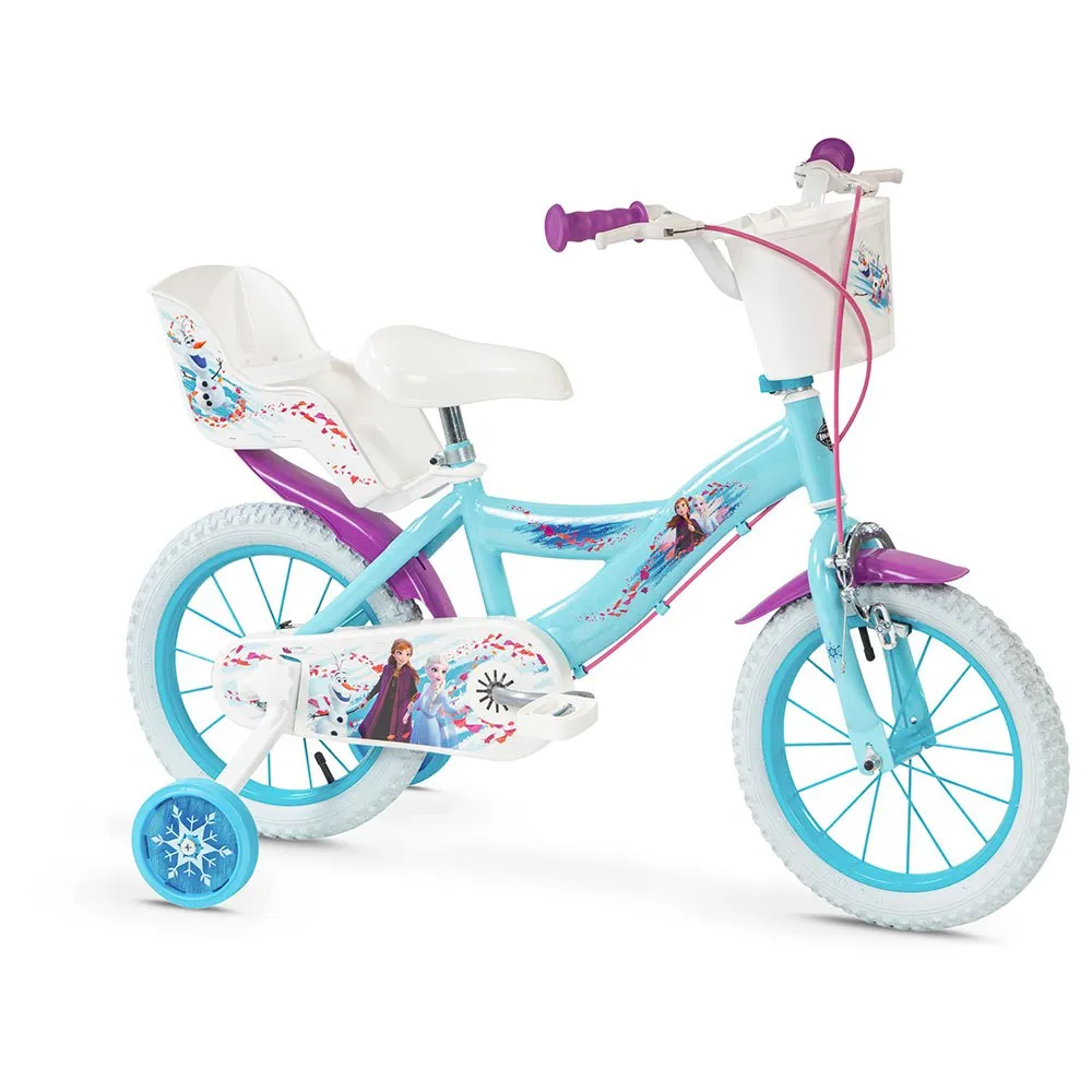 Huffy Frozen 14´´ Fahrrad Refurbished, Blue, 3-5Y