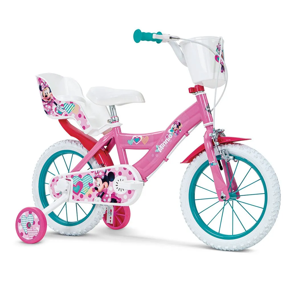 Huffy Minnie 14´´ Fahrrad, Pink, 3-5Y Huffy Minnie 14´´ Fahrrad, Pink, 3-5Y
