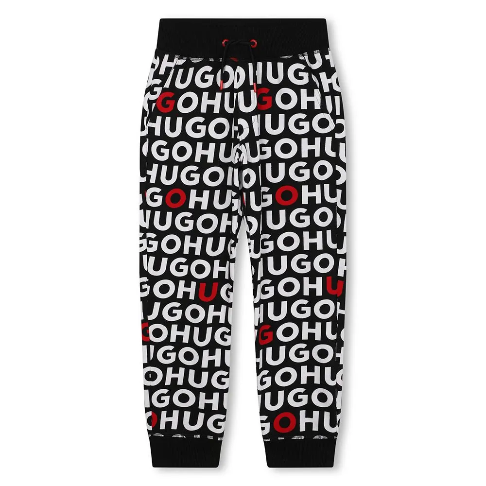 Hugo G00043 Trainingshose, Black, 14Y Hugo G00043 Trainingshose, Black, 14Y